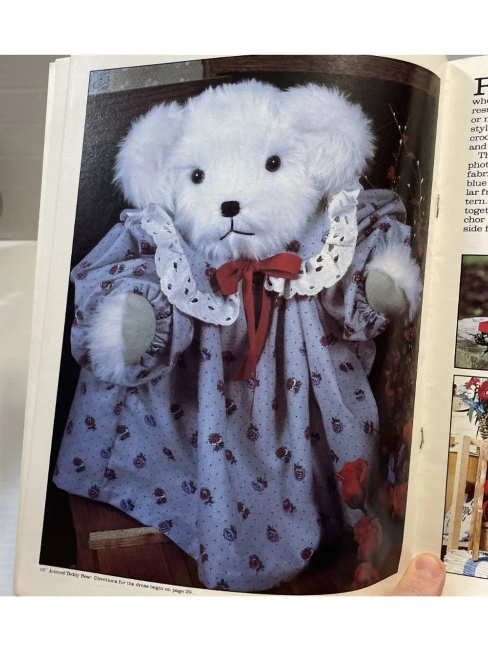 Making Bears Nancy Southerland Holmes 1983 Teddy Bear Pattern Book - EUC (Read)